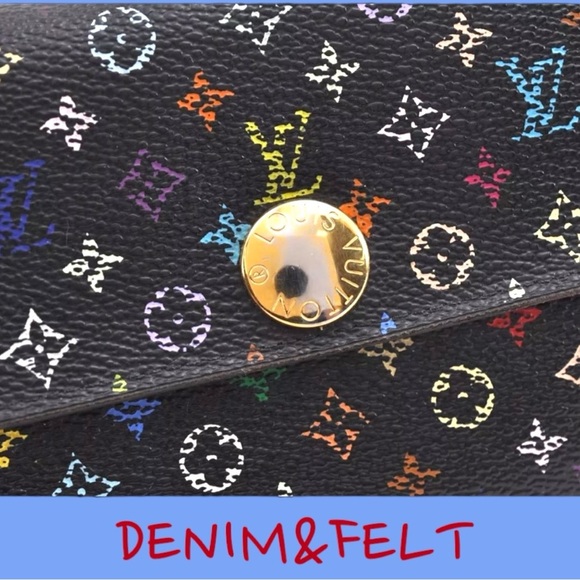 Louis Vuitton Monogram Multicolor Portefeuille Sarah Long Wallet w/Box |PRELOVED - Picture 8 of 15